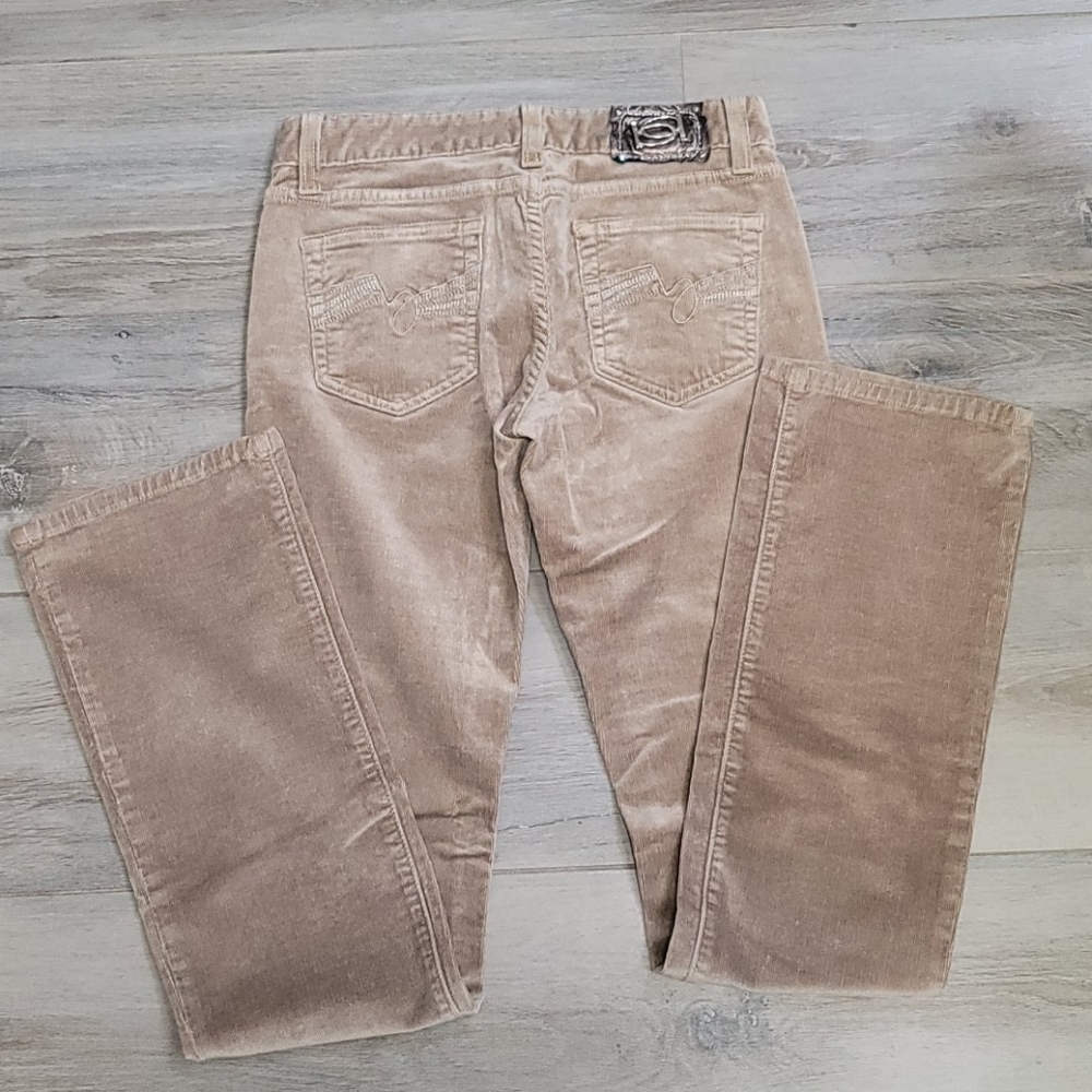 Bebe Tan Corduroy Jeans